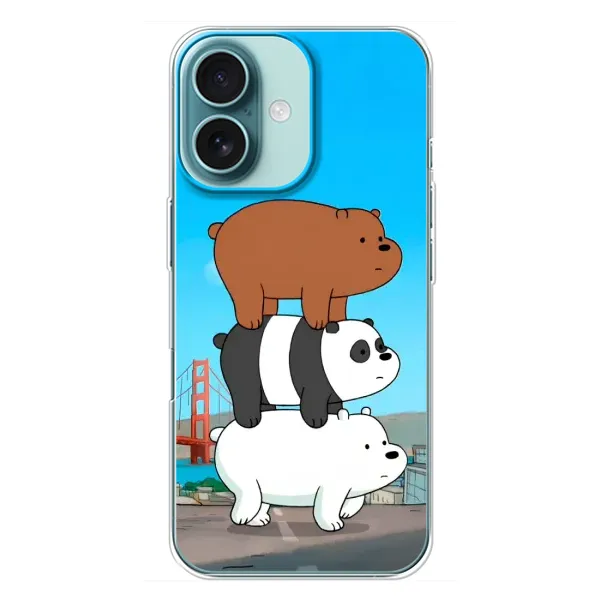 Чохол з малюнком «Друзі» для iPhone 16 Plus Чохол з малюнком «Друзі» для iPhone 16 Plus