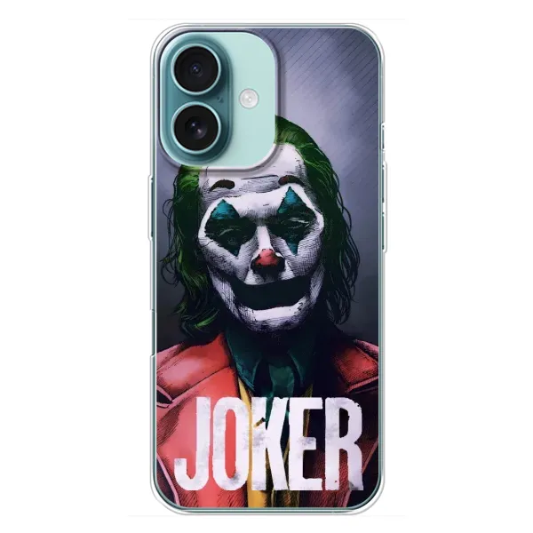 Чохол з малюнком «Джокер» для iPhone 16 Plus Чохол з малюнком «Джокер» для iPhone 16 Plus