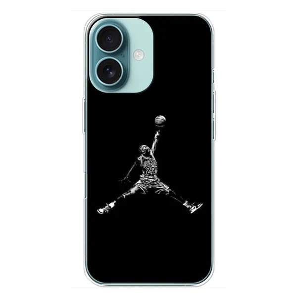 Чехол с рисунком «Джордан» для iPhone 16 Plus Чехол с рисунком «Джордан» для iPhone 16 Plus