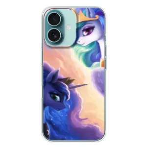 Чохол з малюнком «Єдиноріжки на хамарках» для iPhone 16 Plus