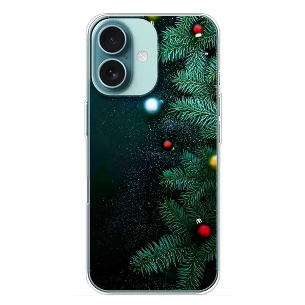 Чохол з малюнком «Ялинка» для iPhone 16 Plus Чохол з малюнком «Ялинка» для iPhone 16 Plus