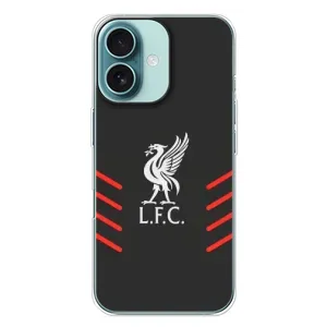 Силіконові Чохли з принтом Футбол на iPhone 16 Plus (Емблема Liverpool)