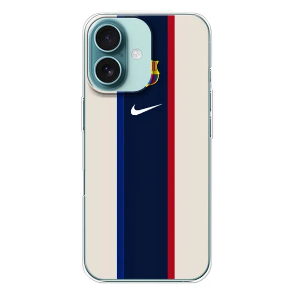 Чехол с рисунком «Фк Барселона» для iPhone 16 Plus