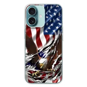 Аксессуари Чохол Прапор USA для iPhone 16 Plus