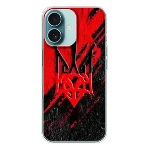 Чехол с рисунком «Герб Украины» для iPhone 16 Plus