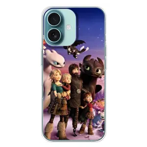 Чехол дракон Беззубик для iPhone 16 Plus (Герои дракона)