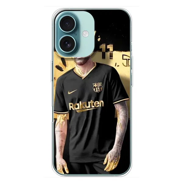 Чехол с рисунком «Gold Neymar» для iPhone 16 Plus Чехол с рисунком «Gold Neymar» для iPhone 16 Plus