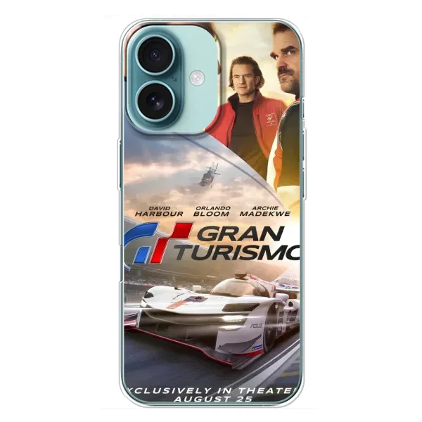 Чехол с рисунком «Gran Turismo» для iPhone 16 Plus Чехол с рисунком «Gran Turismo» для iPhone 16 Plus