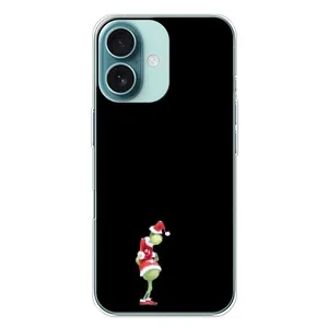 Чехол с рисунком «Гринч на чорном» для iPhone 16 Plus
