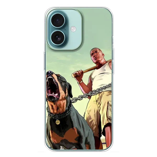 Чохол з малюнком «GTA» для iPhone 16 Plus