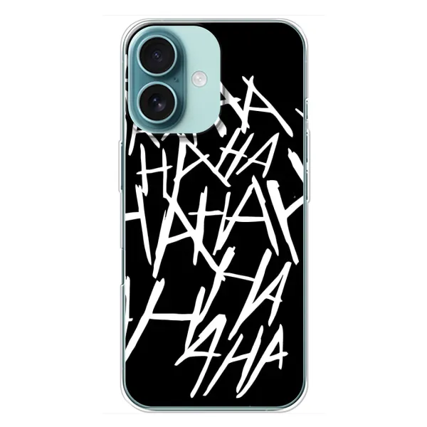 Чохол з малюнком «Хахаха» для iPhone 16 Plus Чохол з малюнком «Хахаха» для iPhone 16 Plus