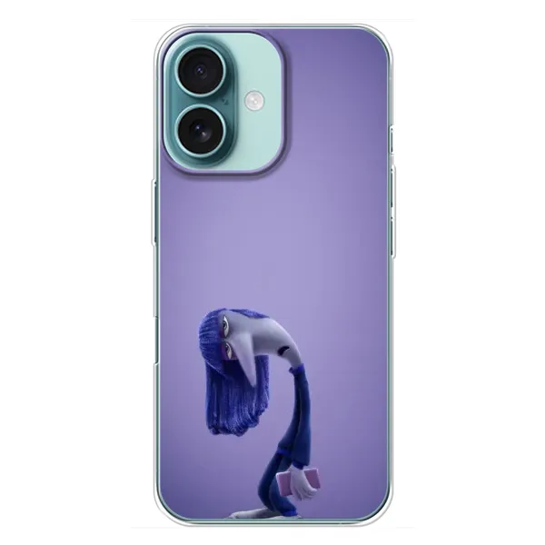 Чохол з малюнком «Хандра» для iPhone 16 Plus Чохол з малюнком «Хандра» для iPhone 16 Plus