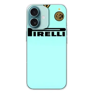 Силіконові Чохли з принтом Футбол на iPhone 16 Plus (Inter)