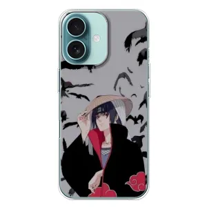 Чехлы с картинкой Итачи Учиха на iPhone 16 Plus (Итачи Ворони)