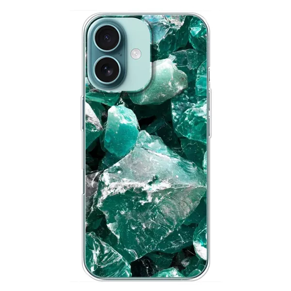 Чохол з малюнком «Смарагд» для iPhone 16 Plus Чохол з малюнком «Смарагд» для iPhone 16 Plus