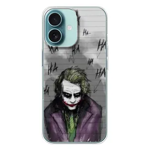 Чехлы с картинкой Джокера на iPhone 16 Plus (Joker клоун)