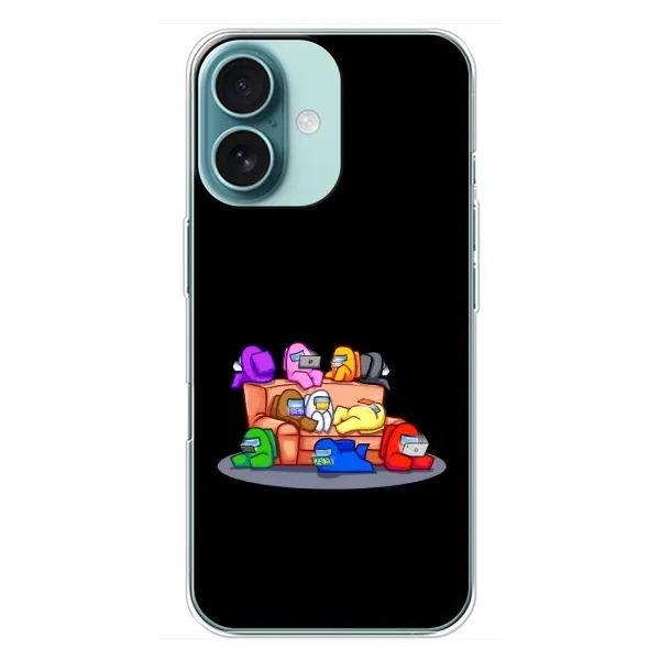Чехол с рисунком «Команда» для iPhone 16 Plus Чехол с рисунком «Команда» для iPhone 16 Plus