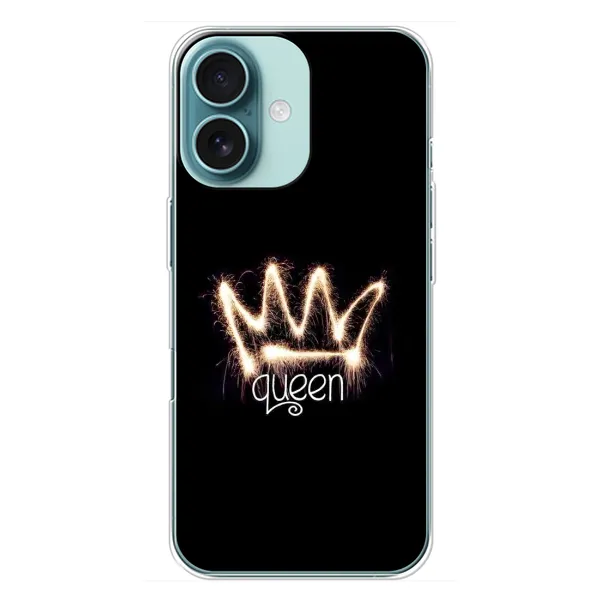 Чехол с рисунком «Корона» для iPhone 16 Plus Чехол с рисунком «Корона» для iPhone 16 Plus