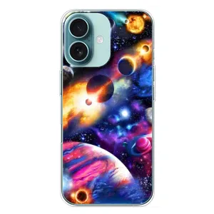 Чехлы КОСМОС для iPhone 16 Plus (Космический мир)