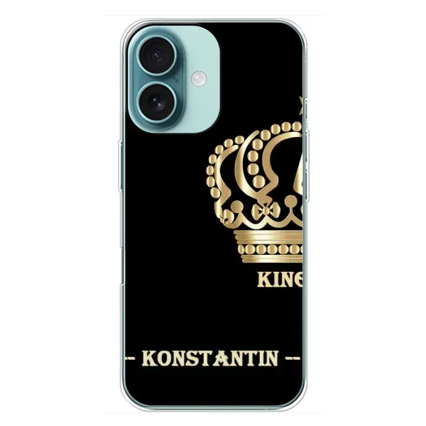 Чохол з малюнком «KOSTYA» для iPhone 16 Plus Чохол з малюнком «KOSTYA» для iPhone 16 Plus