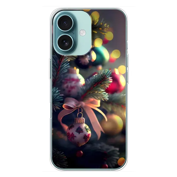 Чехол с рисунком «Красивая елочка» для iPhone 16 Plus Чехол с рисунком «Красивая елочка» для iPhone 16 Plus