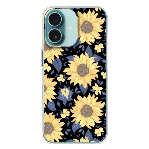 Чехол с рисунком «красивые цветы» для iPhone 16 Plus Чехол с рисунком «красивые цветы» для iPhone 16 Plus
