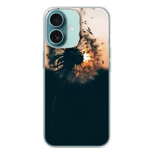 Чохол з малюнком «Гарна кульбабка» для iPhone 16 Plus Чохол з малюнком «Гарна кульбабка» для iPhone 16 Plus