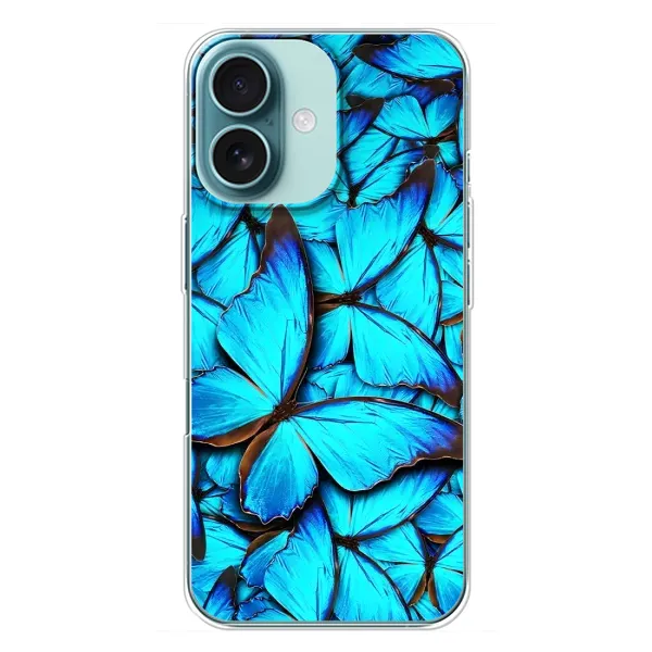 Чехол с рисунком «Крылья бабочек» для iPhone 16 Plus Чехол с рисунком «Крылья бабочек» для iPhone 16 Plus