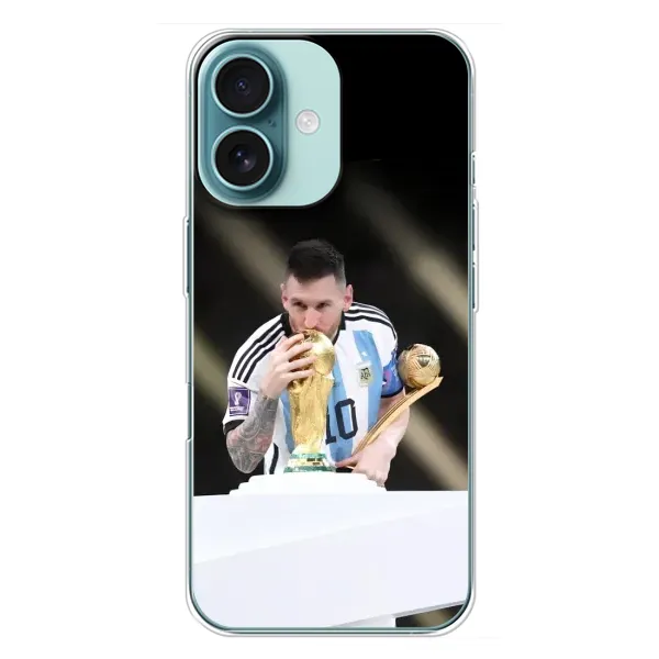 Чехол с рисунком «Кубок Мира» для iPhone 16 Plus Чехол с рисунком «Кубок Мира» для iPhone 16 Plus