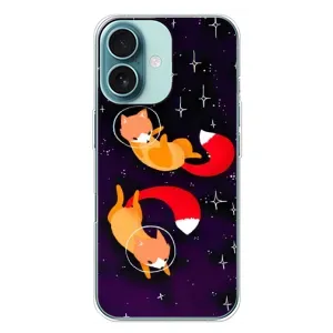Чохол з Лисичкою для iPhone 16 Plus (Лисиці)