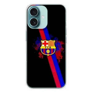 Чохол для iPhone 16 Plus (Барселона) (Лого Барси)