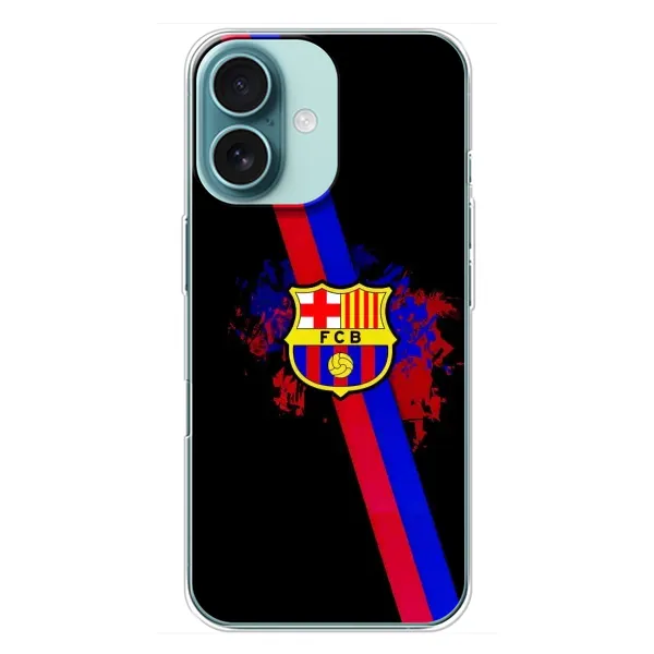 Чехол с рисунком «Лого Барсы» для iPhone 16 Plus
