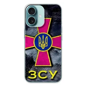 Чехол с рисунком «Лого ЗСУ» для iPhone 16 Plus