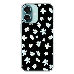 Чехол с ромашками на iPhone 16 Plus (Маленькие ромашки)