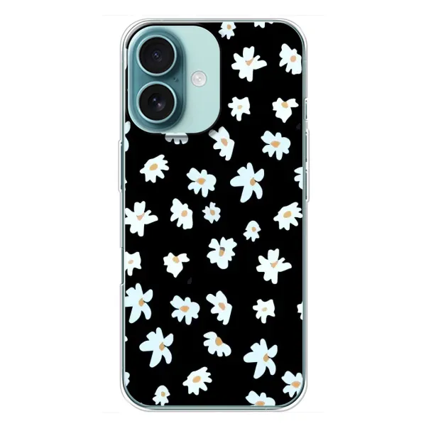 Чехол с рисунком «Маленькие ромашки» для iPhone 16 Plus Чехол с рисунком «Маленькие ромашки» для iPhone 16 Plus