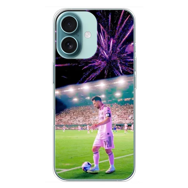 Чохол з малюнком «Мессі в Майамі» для iPhone 16 Plus Чохол з малюнком «Мессі в Майамі» для iPhone 16 Plus