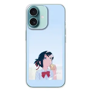 Чехол с персонажами АНИМЕ на iPhone 16 Plus (Мицуха)