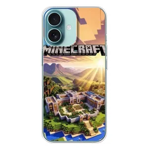 Чохол майнкрафт для iPhone 16 Plus (MINECRAFT)