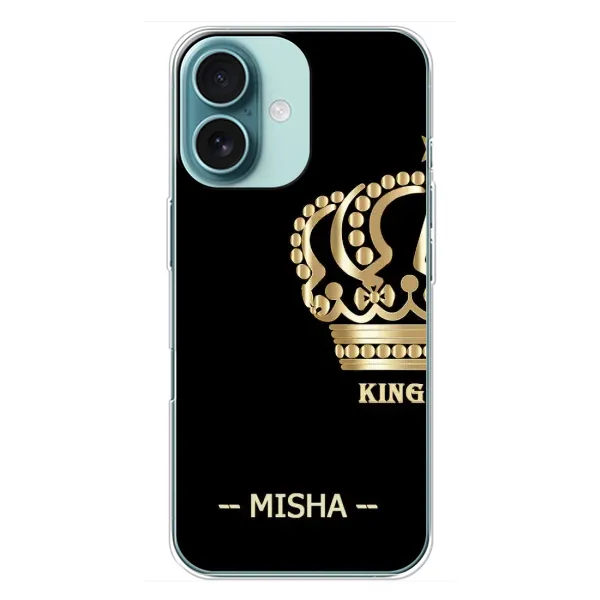 Чохол з малюнком «MISHA» для iPhone 16 Plus Чохол з малюнком «MISHA» для iPhone 16 Plus