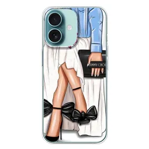 Силиконовый Чехол на iPhone 16 Plus с картинкой Стильных Девушек (Мода)