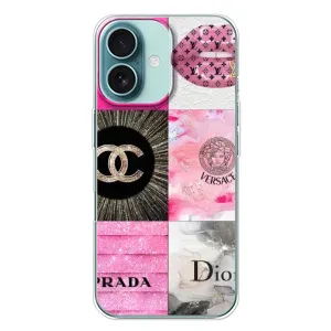 Чехол (Dior, Prada, YSL, Chanel) для iPhone 16 Plus (Модница)