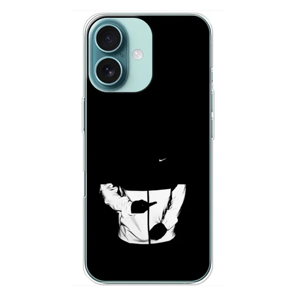 Чехол с рисунком «Nike стиль» для iPhone 16 Plus Чехол с рисунком «Nike стиль» для iPhone 16 Plus
