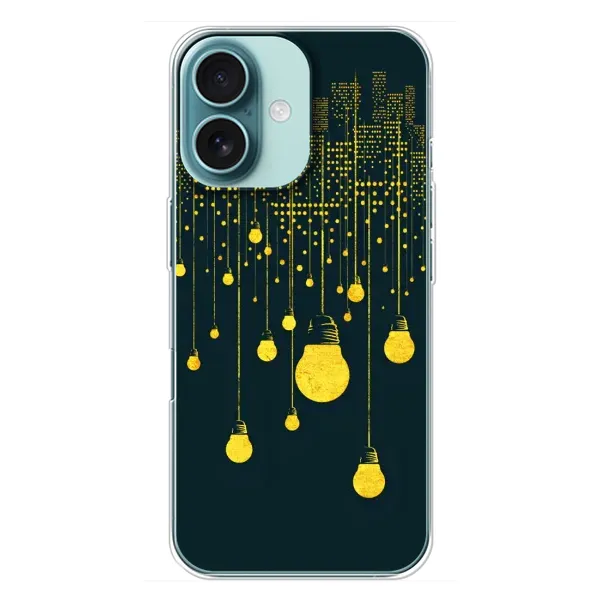 Чехол с рисунком «Ночной город» для iPhone 16 Plus Чехол с рисунком «Ночной город» для iPhone 16 Plus