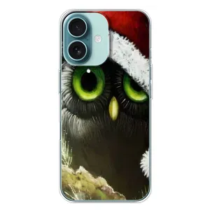 Чохли з принтом СОВИ для iPhone 16 Plus (Новорічна Сова)
