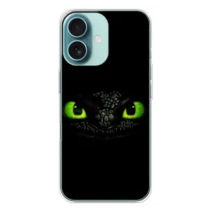 Чехол дракон Беззубик для iPhone 16 Plus (Глаза Беззубика)