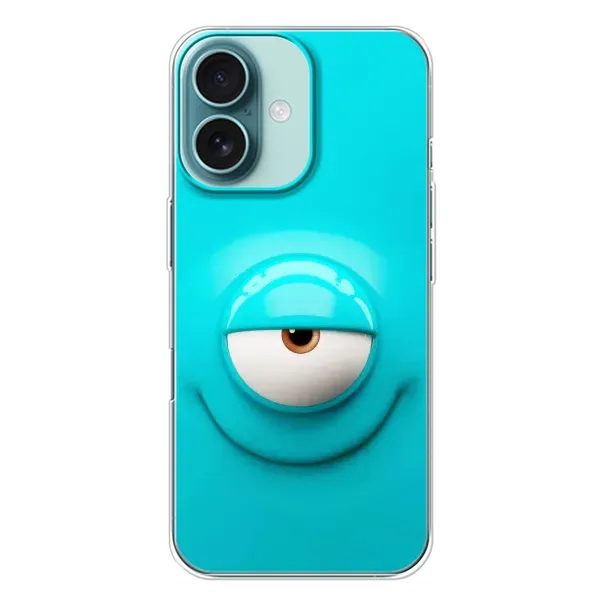 Чехол с рисунком «Одноглазик» для iPhone 16 Plus Чехол с рисунком «Одноглазик» для iPhone 16 Plus
