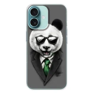 Чохли з Пандами на iPhone 16 Plus (Панда в окулярах)