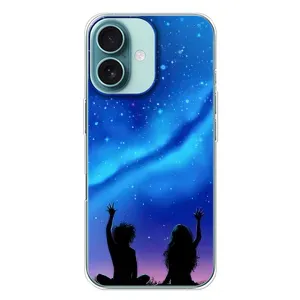 Аксессуар Силиконовые Чехлы Любимому человеку для iPhone 16 Plus