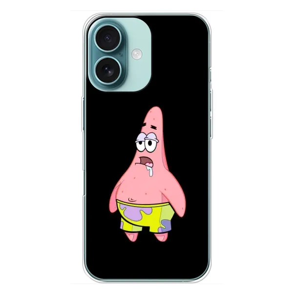 Чехол с рисунком «Патрик завис» для iPhone 16 Plus Чехол с рисунком «Патрик завис» для iPhone 16 Plus