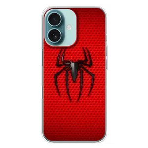Чохол Супергерой Людина Павук на iPhone 16 Plus (Павук марвел)